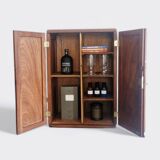 1950s handcrafted cabinet - Solid mahogany wood - Unique piece