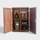 1950s handcrafted cabinet - Solid mahogany wood - Unique piece