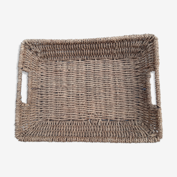 Sisal basket tray