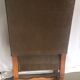 Returned leather chair
