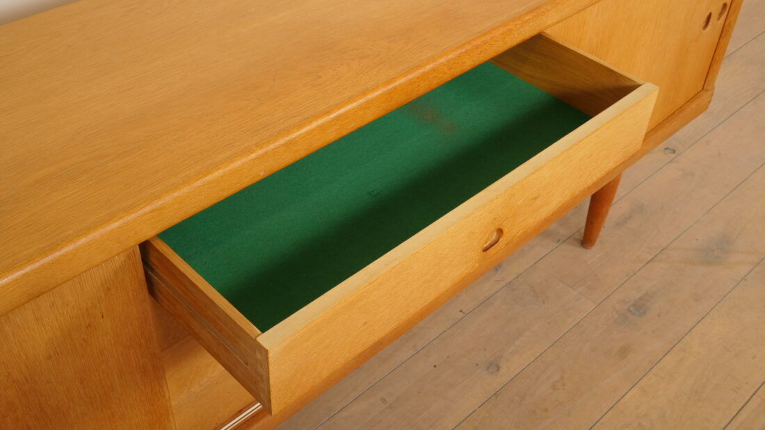 Vintage Sideboard | Oak | Bramin | H.W. Klein | 225 cm