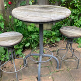 Table and stools