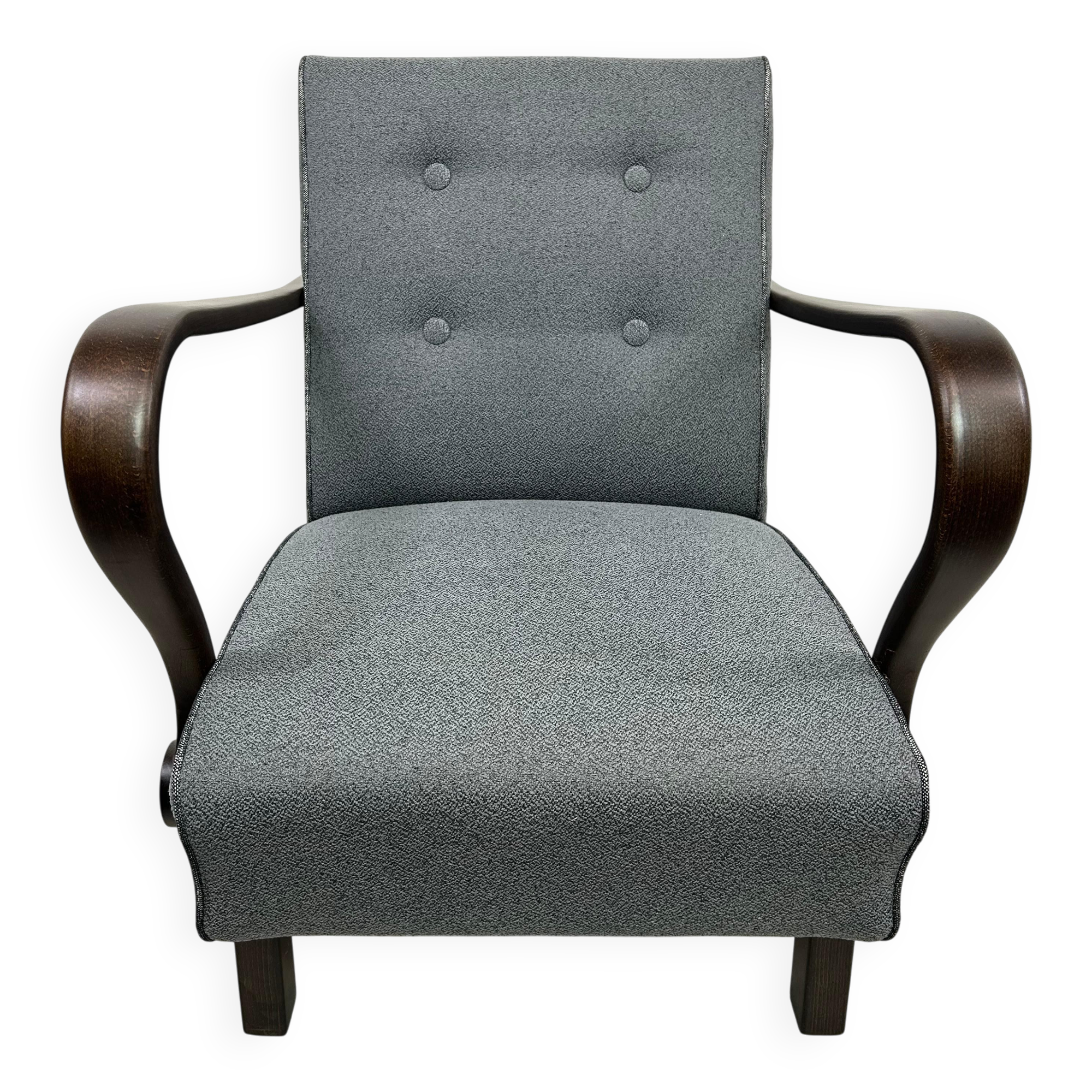 Fauteuil Art déco H320 par J.Halabala pour UP Závody
