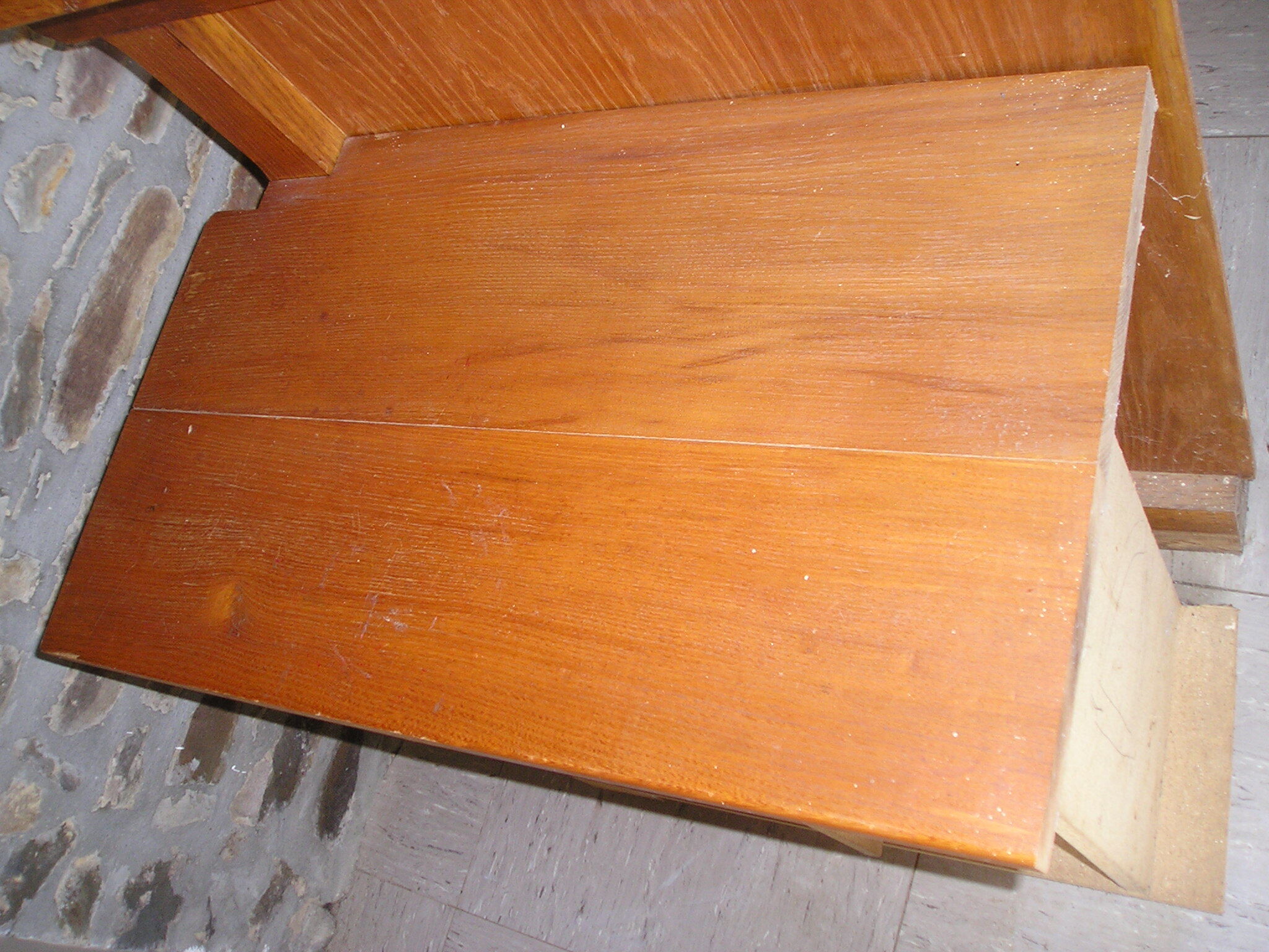 Oak countertop