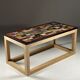 Marble specimen table vintage
