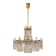Mid-century crystal chandelier "Model F 518" by Bakalowits & Söhne