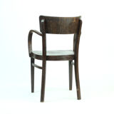 Thonet office armchair in oak, Czechoslovakia circa 1930s