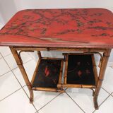 Table served Bamboo by Perret & Vibert late NINETEENTH