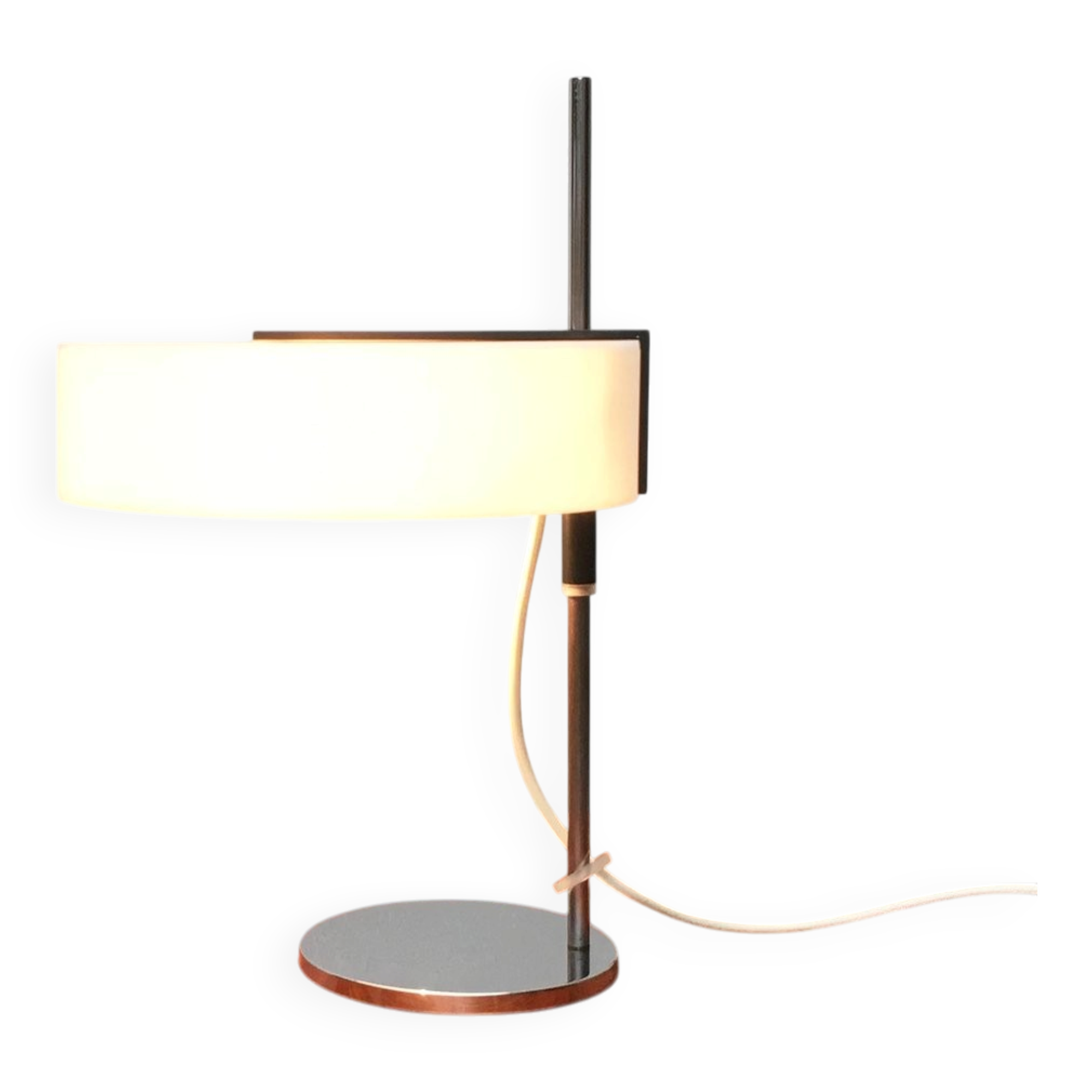 Mid-century German acrylic table lamp by Cosack.