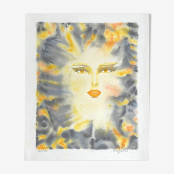 Illustration "Face of Fire"