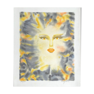 Illustration "Visage de Feu"