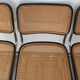 Lot de 4 chaises Cesca B32 par Marcel Breuer