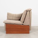 Teak sofa, Danish design, 1970s, production: Denmark