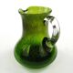 Jarre moderne du milieu du siècle, verre antique, design de L. Fiedorowicz, Pologne, années 1970