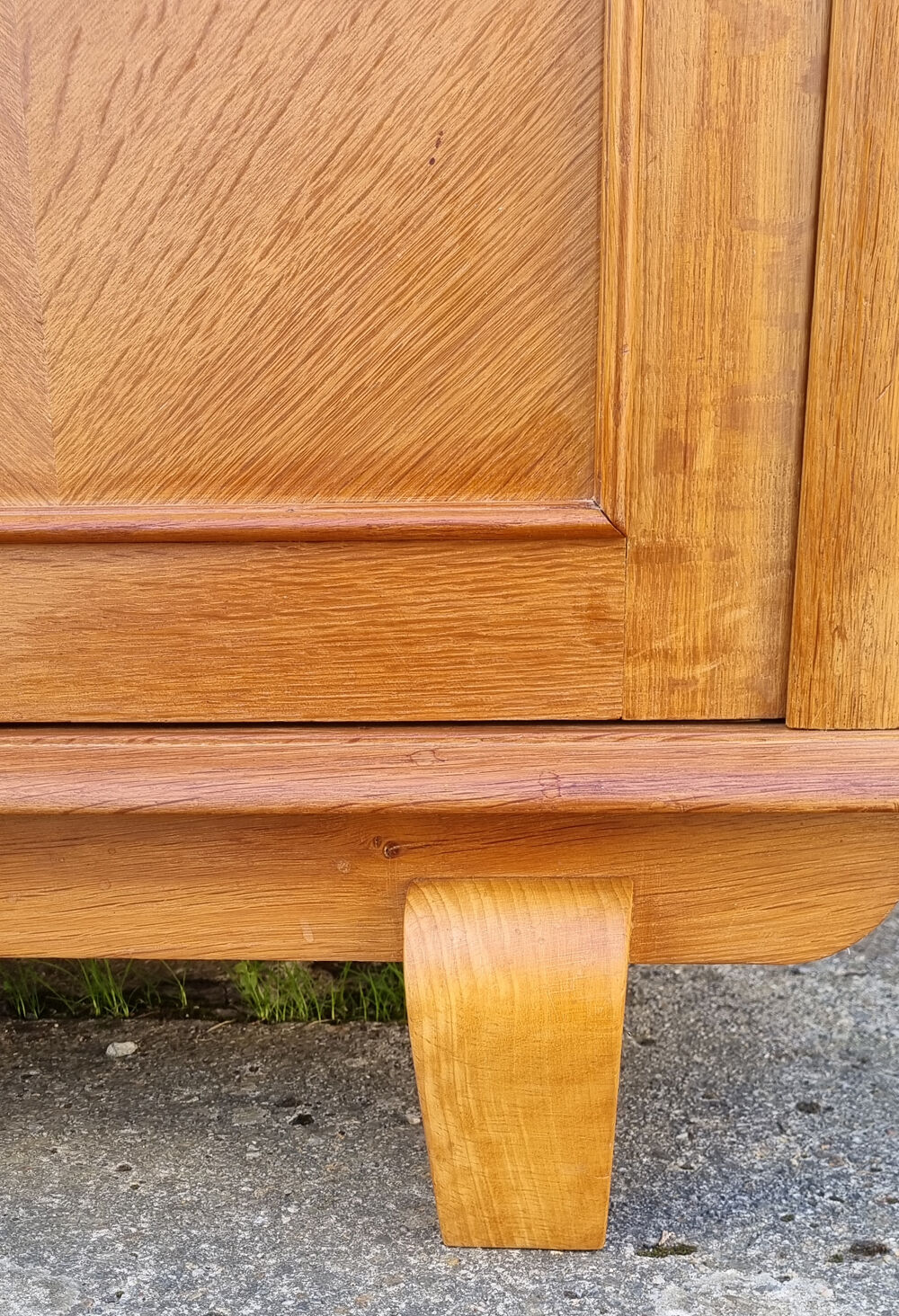 Wardrobe, mirror, vintage, 50s