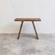 Solid antique wooden bench