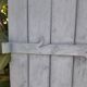 Pair of wooden iron hanging shutters