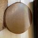 Miroir vintage en rotin