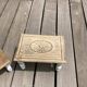Lot de 2 petits tabourets relookes maison de campagne