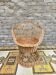 Vintage rattan armchair