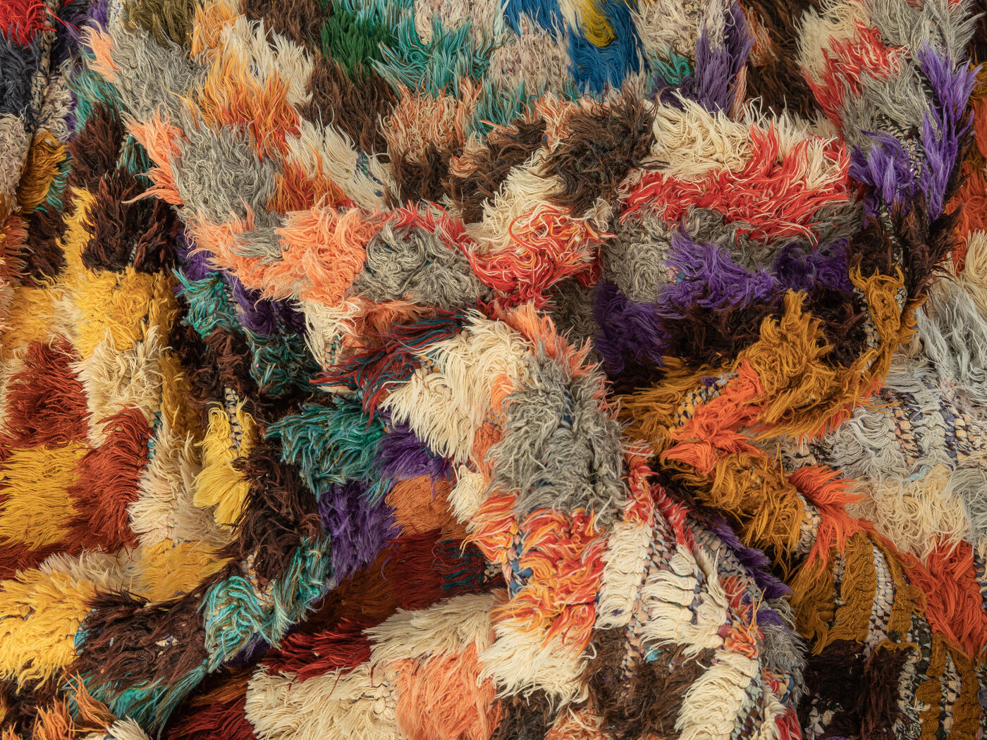 Vintage boujad, berber rug, 100 x 180