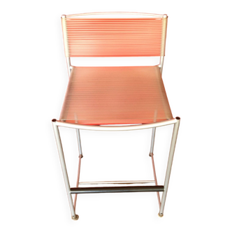 Chaise de bar spaghetti de G. Belotti hauteur 80 cm
