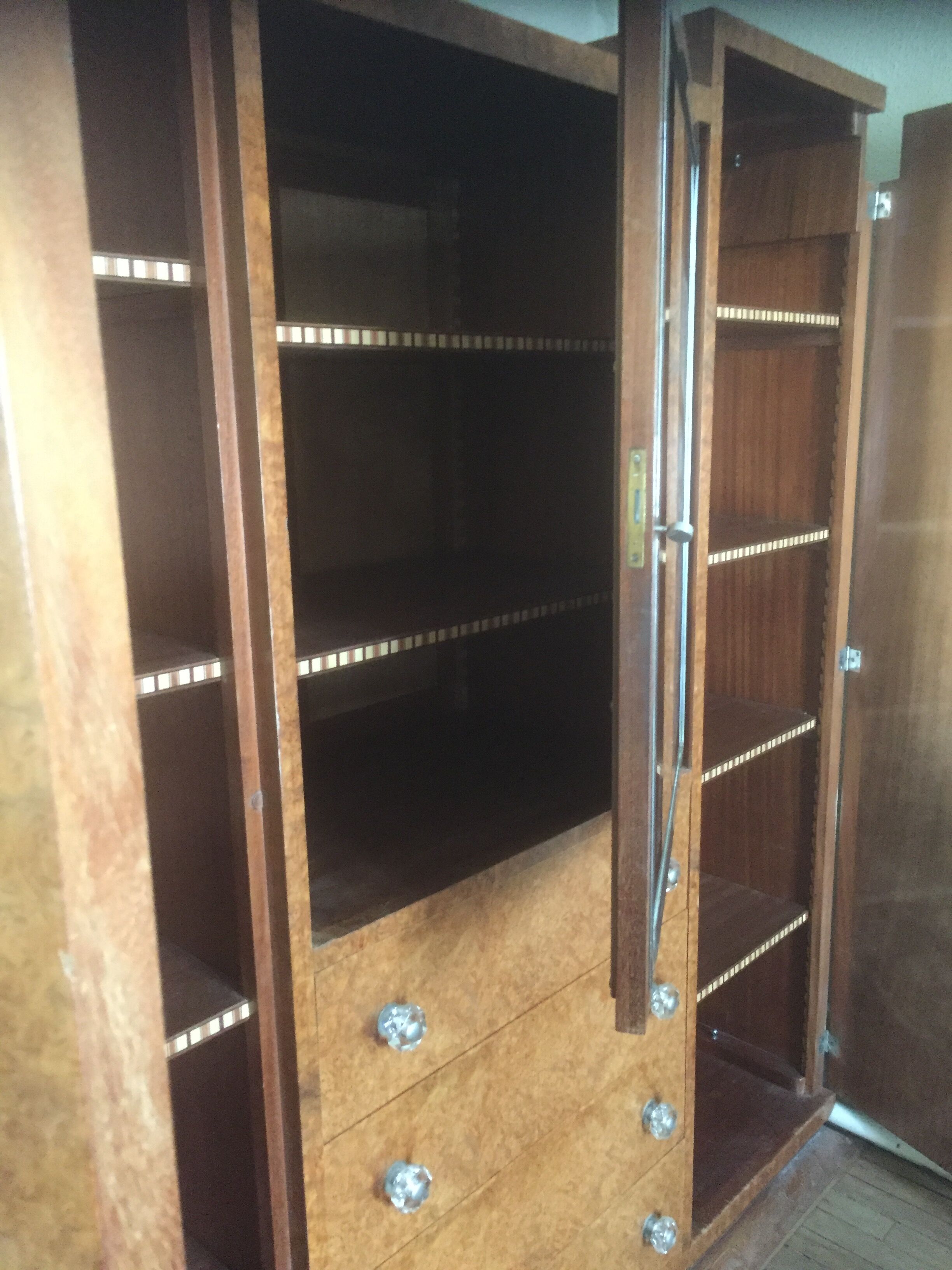 Art deco wardrobe