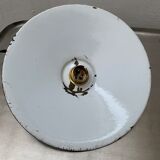 Lot 2 industrial hanging emaillee noires