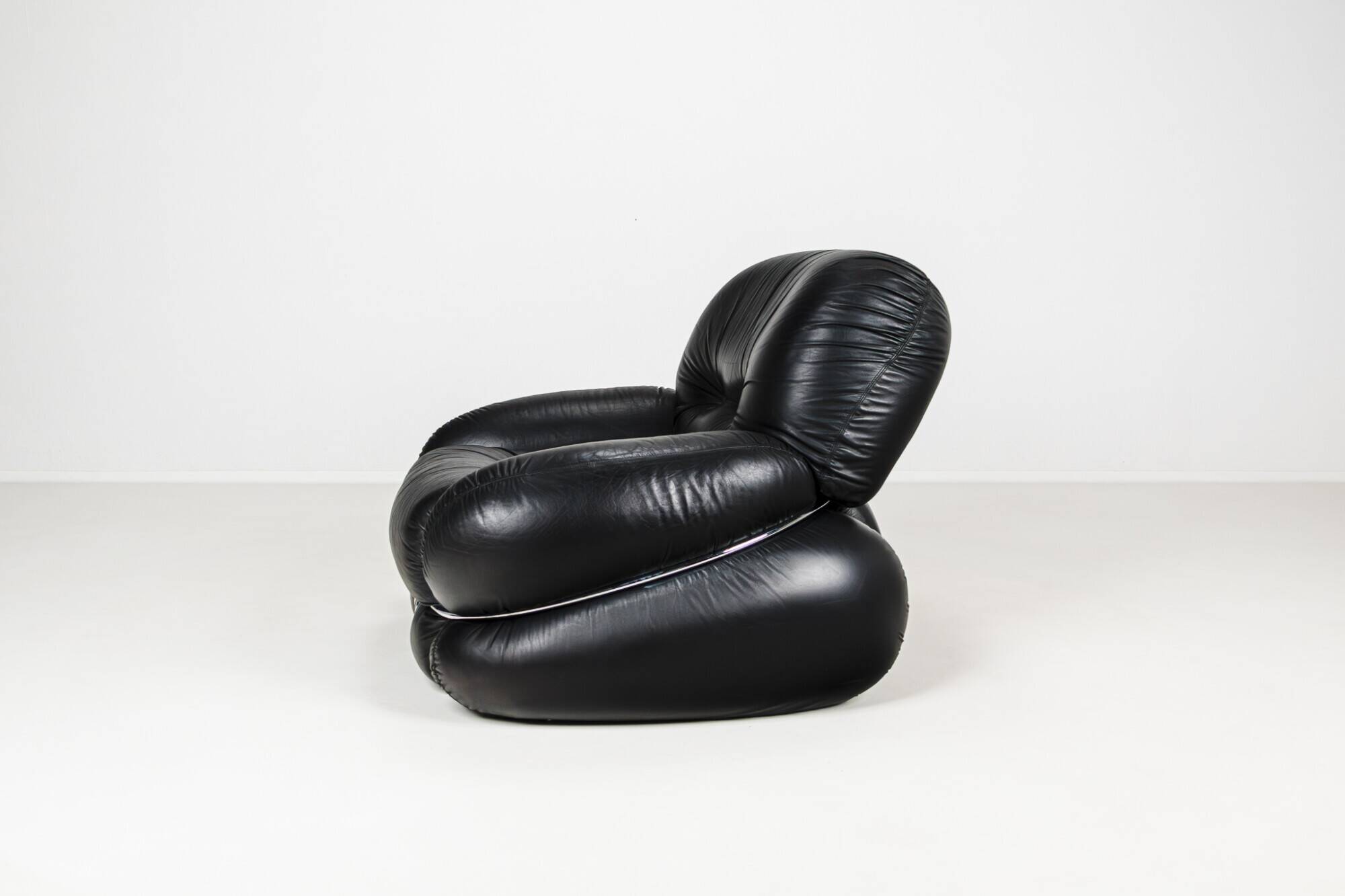 Three-piece lounge set model OKAY by Adriano Piazzesi, Italy, 1970s