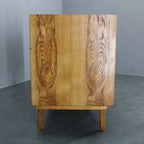 1960s Czechoslovakian maple veneer sideboard, high gloss finish