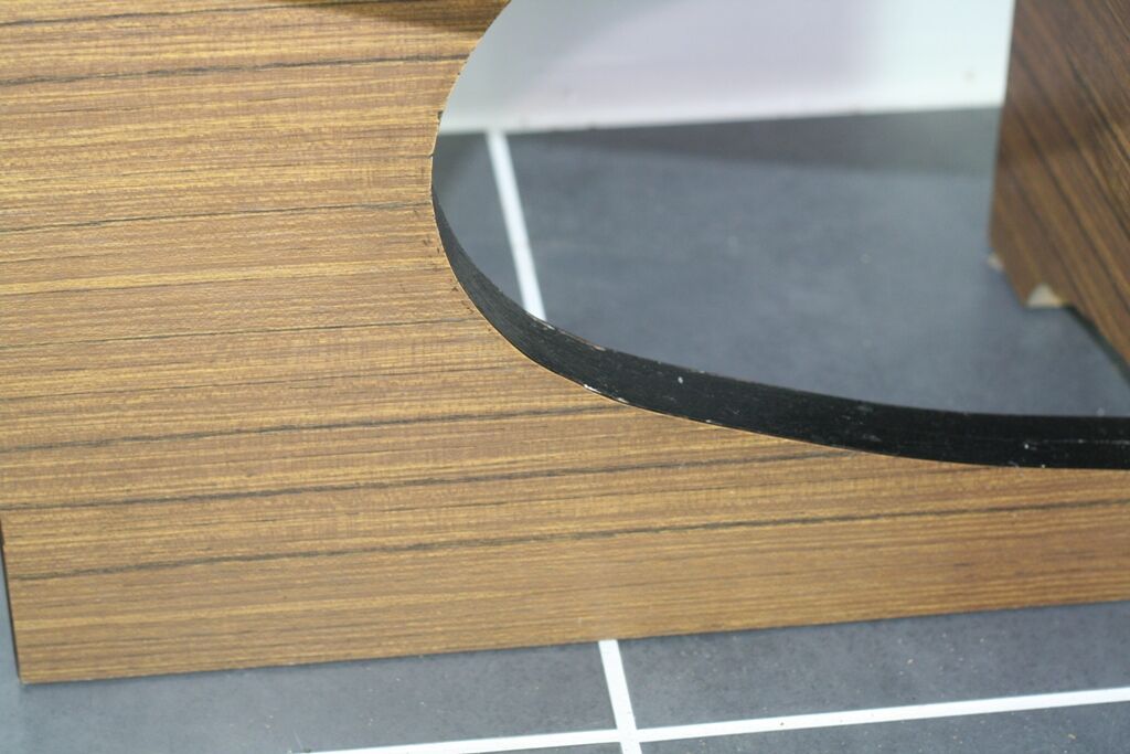 Vintage coffee table 70s plexiglas and formica 1970 smoked plexi