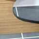 Vintage coffee table 70s plexiglas and formica 1970 smoked plexi