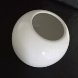 White porcelain ball vase