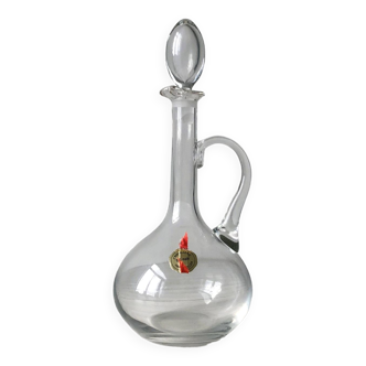 Wine decanter decanter crystal, handmade pitcher Cristallerie de Hartzviller