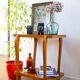 Table d'appoint, desserte, console double plateau