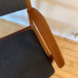 Designer chair Henning Kjærnulf, Soro Stolefabrik, Denmark, 1960s