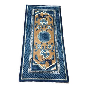 Antique handmade chinese rug