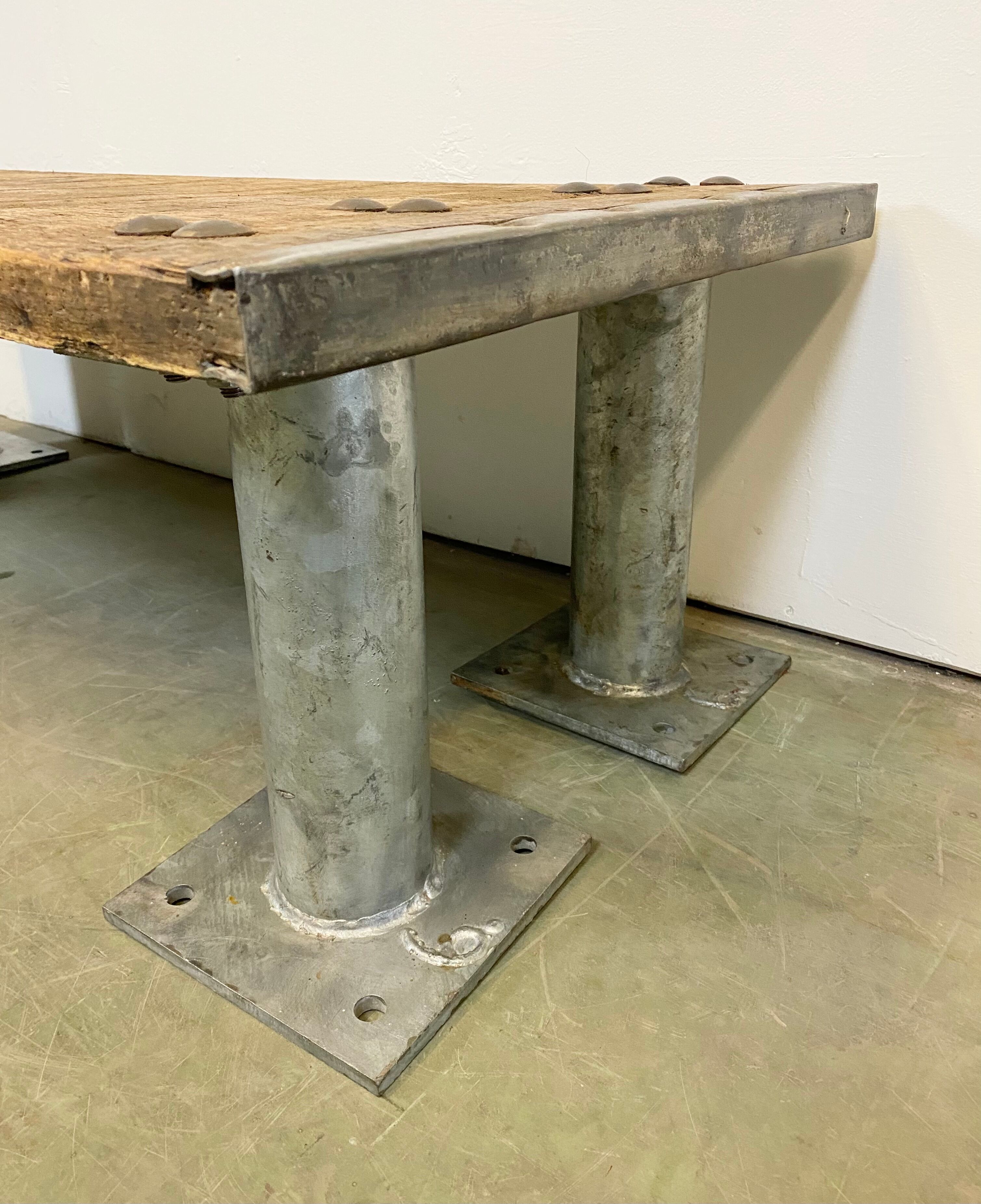 Vintage industrial coffee table