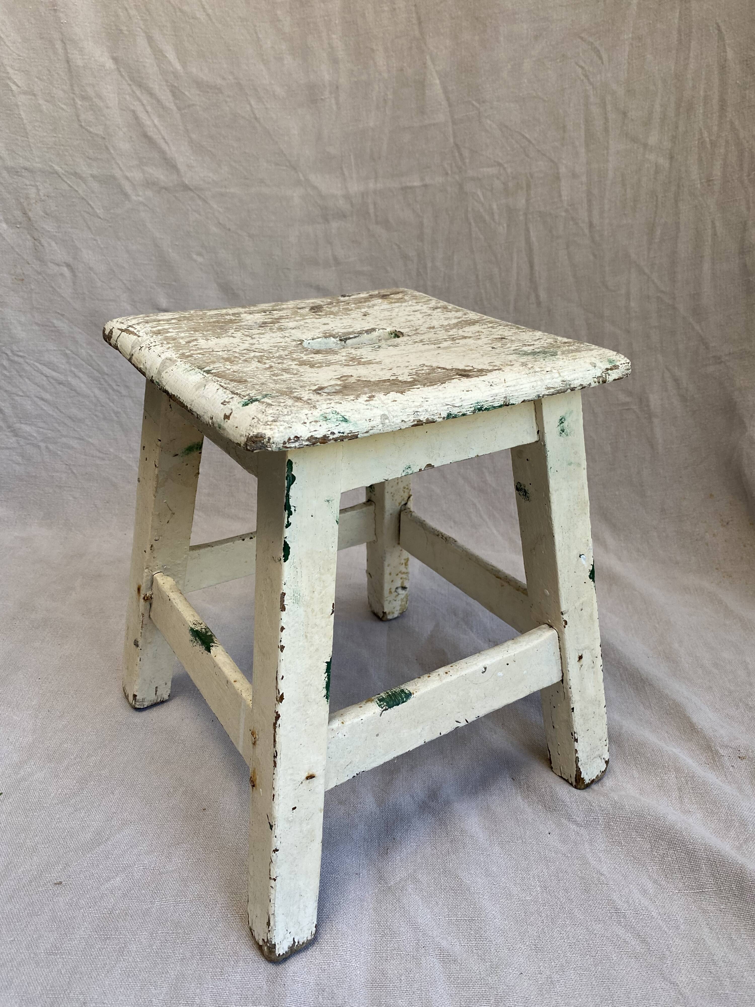 Old low stool