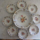 Porcelain fruit salad set