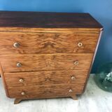 Vintage dresser with compass feet