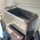 Pair of Art Deco marble bookends