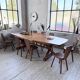 Mountain furniture set with table and 8 chairs Malmvall.