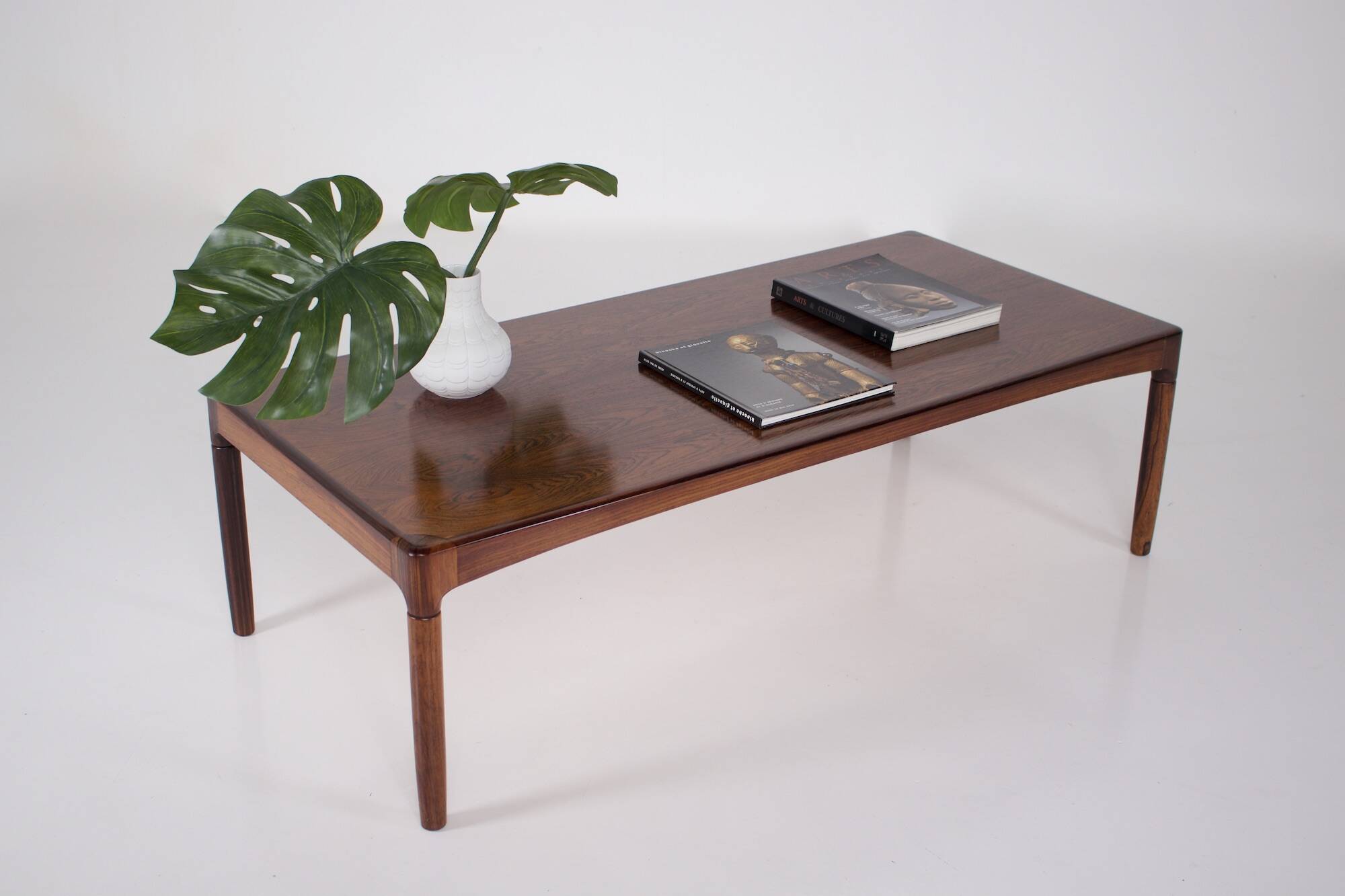 Scandinavian rosewood coffee table.