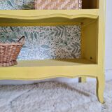 Bibus bookcase in yellow wood