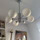 Authentic vintage ceiling light from the 1970s.
