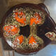 6 vintage fish plates signed Marius Giuge - Vallauris