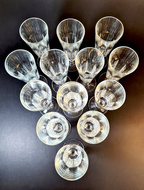 Lot de 13 coupes Luminarc France – Élégantes & intemporelles ��