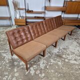 Ole Gjerløv Knudsen France & Søn modular sofa Danish 60's chairs