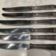 12 knives. silver-plated. Art Deco.